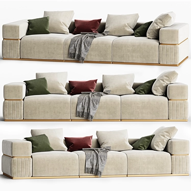 Modern Cordoba Sofa for Sale 3D model image 1 