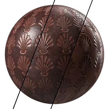 Ornate Leather Texture Pack 3D model image 1 