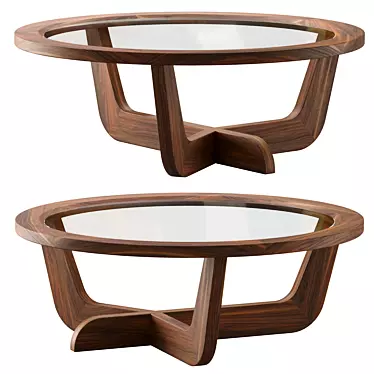 Elegant CP3 Coffee Table Design 3D model image 1 