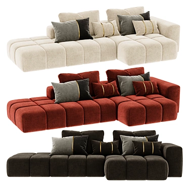 Modern Shamara Sofa - 2015 3D model image 1 