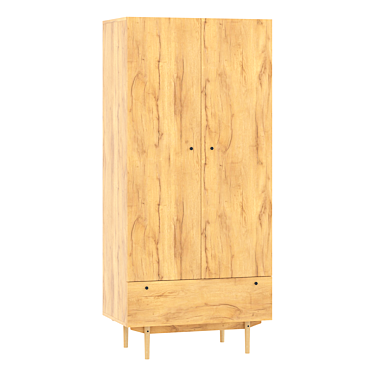 Orland 2 Wardrobe: Modern Style 3D model image 1 