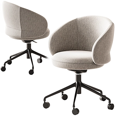 ErgoSwivel Mesh Office Chair 3D model image 1 