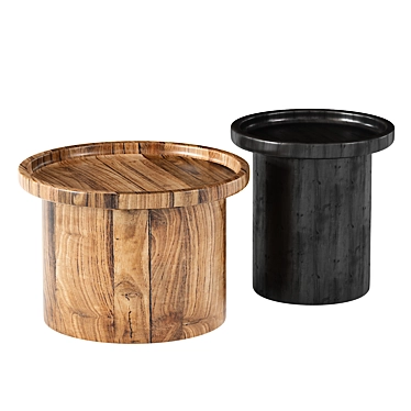 Elegant Coffee Table Montenot Cosmo 3D model image 1 