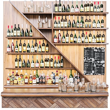 Ethnic Bar Alcohol 3D Models 3D model image 1 