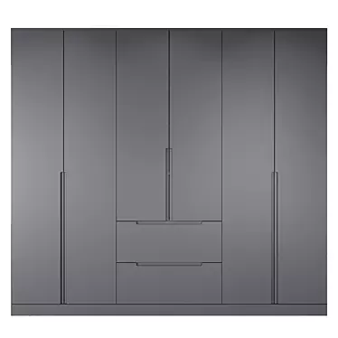 Irvine Bedroom Closet Cabinet 3D model image 1 