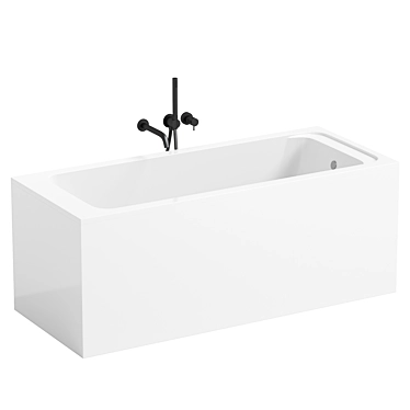 Villeroy & Boch Architectura Acrylic Bath 3D model image 1 