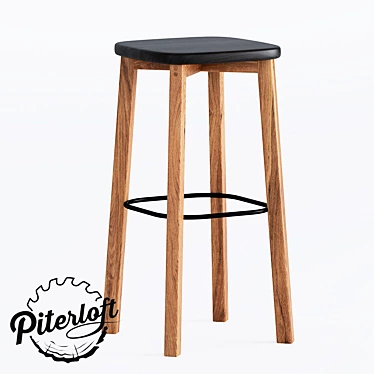 Bar stool Loyd solid oak