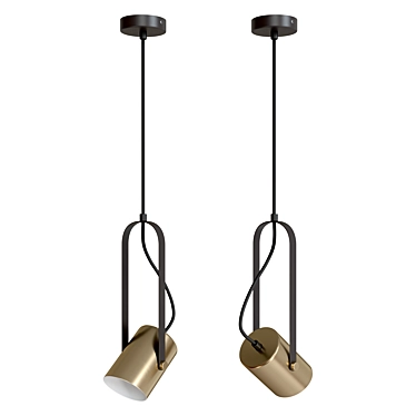 Freya Elori Pendant Light: Elegant & Functional 3D model image 1 