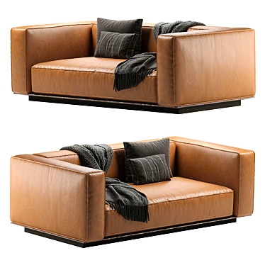 Modern Flexform Grandemare Sofa 3D model image 1 