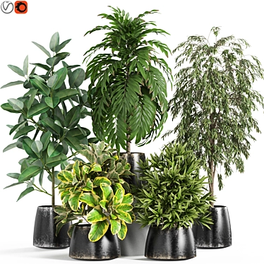 Botanical Marvels 3D Model Set 3D model image 1 