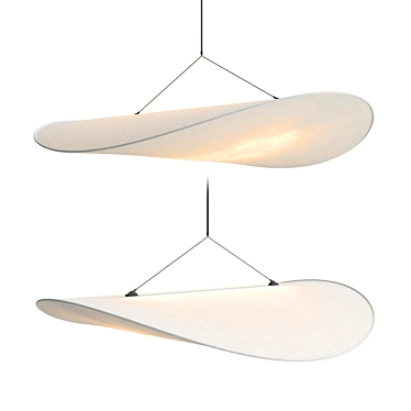 Title: ADLAUG Designer Floor Lamp 3D model image 1 