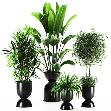 750K Poly Plants Set: Vray Render 3D model image 1 