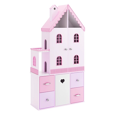 Dollhouse: Charming Miniature Home 3D model image 1 