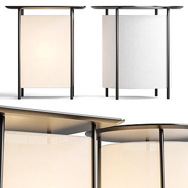 Nendo-designed Andon Collection Multi-functional Lamps 3D model image 1 