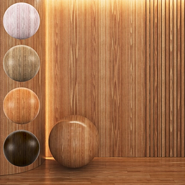 Seamless Wood Texture Collection 4K 3D model image 1 