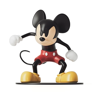 Fiery Mickey 3D Model, Vray 3D model image 1 