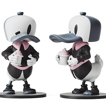 Disney Donald Duck 3D Model 3D model image 1 