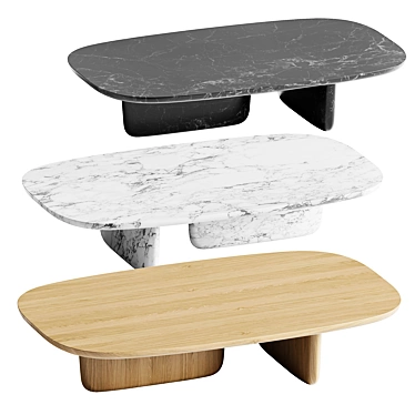 Tobi-Ishi Coffee Tables Trio 3D model image 1 