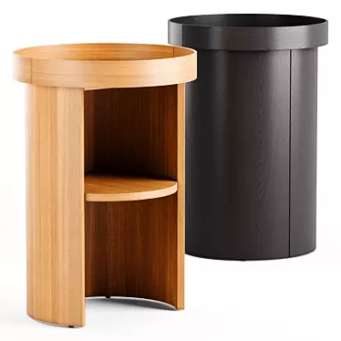 Modern Tabitha Nightstand Furniture Urban 3D model image 1 