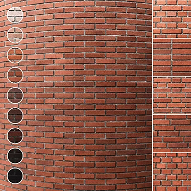 Seamless Brick Texture Pack 3D model image 1 