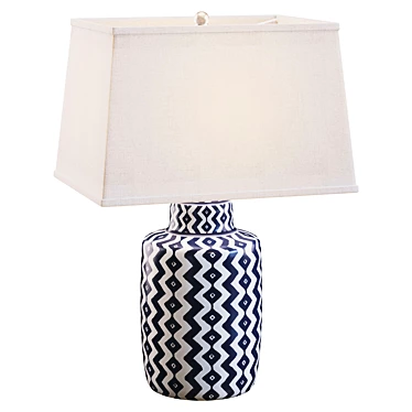 Richaud Lampshade Table Lamp - Elegant Loft 3D model image 1 