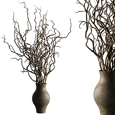 130 Dry Dried Branches 3D model image 1 