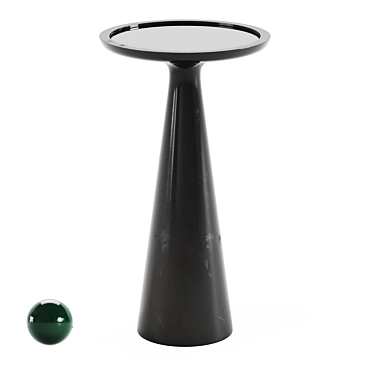 Modern Addie Pull-Up Table 3D model image 1 