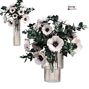 2015 Flower Model 3D Max 3D model image 1 