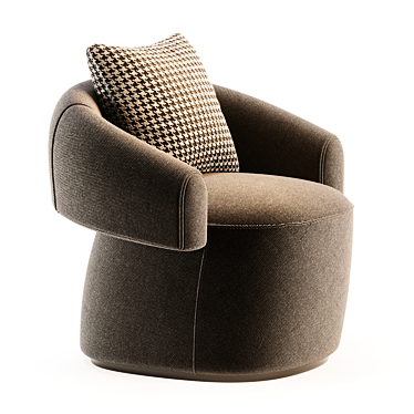 Modern RUFF Armchair by Moroso 3D model image 1 