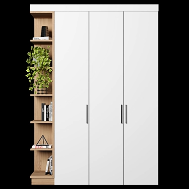 Modular Storage Rack 072 3D model image 1 