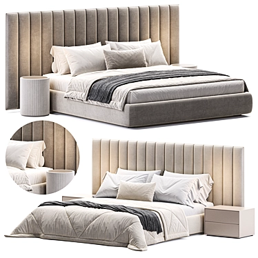 Luxury Maxwell Bed Idealbeds 2015 3D model image 1 