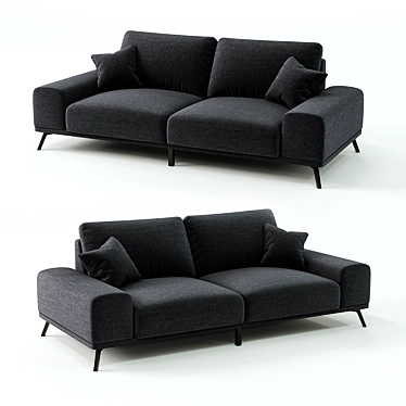 Ron Textile Grafit sofa