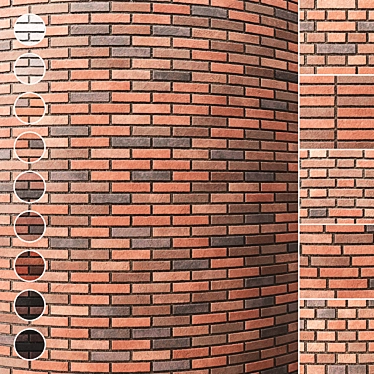 Seamless Brick Texture Pack 3D model image 1 