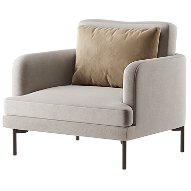 Modern Stylish Lounge Chair 2014 3D model image 1 