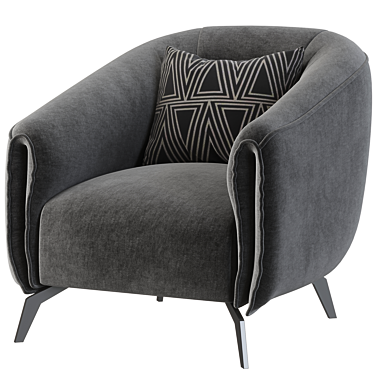 Modular Modern Chair Design 3D model image 1 