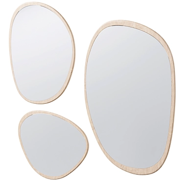 Ethereal Elope Wall Mirror 3D model image 1 