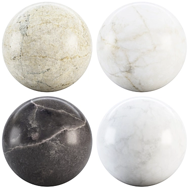 Luxury Marble Texture Collection 3D model image 1 