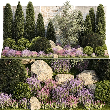 Alpine Garden Collection Kit 3D model image 1 