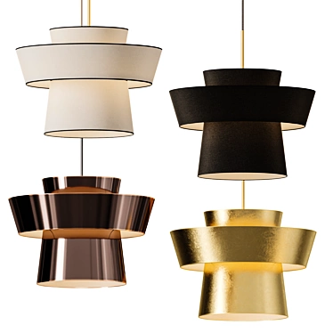 Contemporary Pendant Lamp Lighting 3D model image 1 