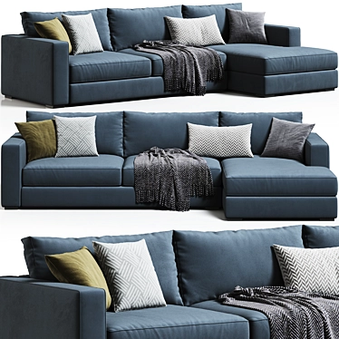 Modern BoConcept Cenova Sofa Design 3D model image 1 