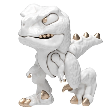 Prehistoric Dinosaur Figurine 3D model image 1 