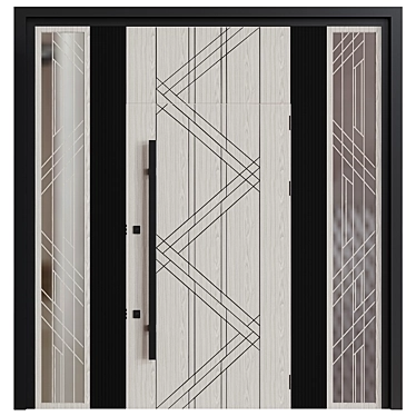 Bastion-S Steel Doors - Model 2017 3D model image 1 