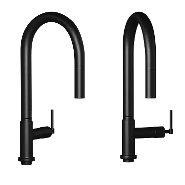 Modern Black HANSGROHE Faucet Offering 3D model image 1 