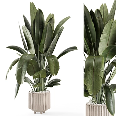 Ferm Living Bau Pot Plants 3D model image 1 