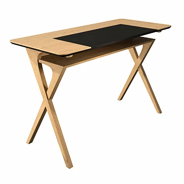  NEWTON by Tohma: Oak Writing Desk 3D model image 1 