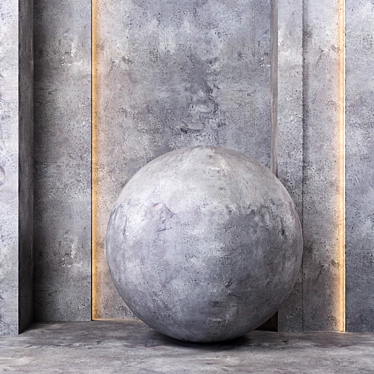 Seamless 4k Concrete Textures PBR 3D model image 1 