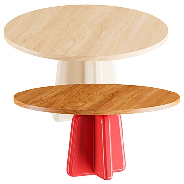 Modern LITO ROUND Table 3D model image 1 