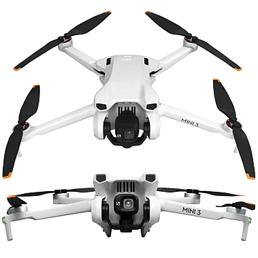 Drone DJI Mini 3 Compatible 3D model image 1 