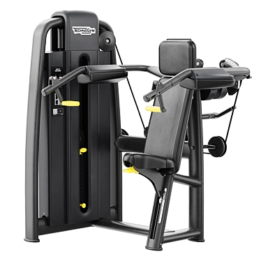 Technogym Selection 700 - Delts Machine, PBR Material Set 3D model image 1 