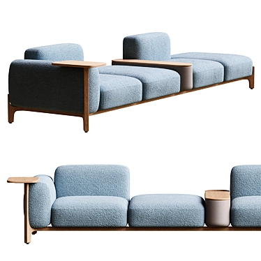 Modern Elegance, Timeless Comfort 3D model image 1 